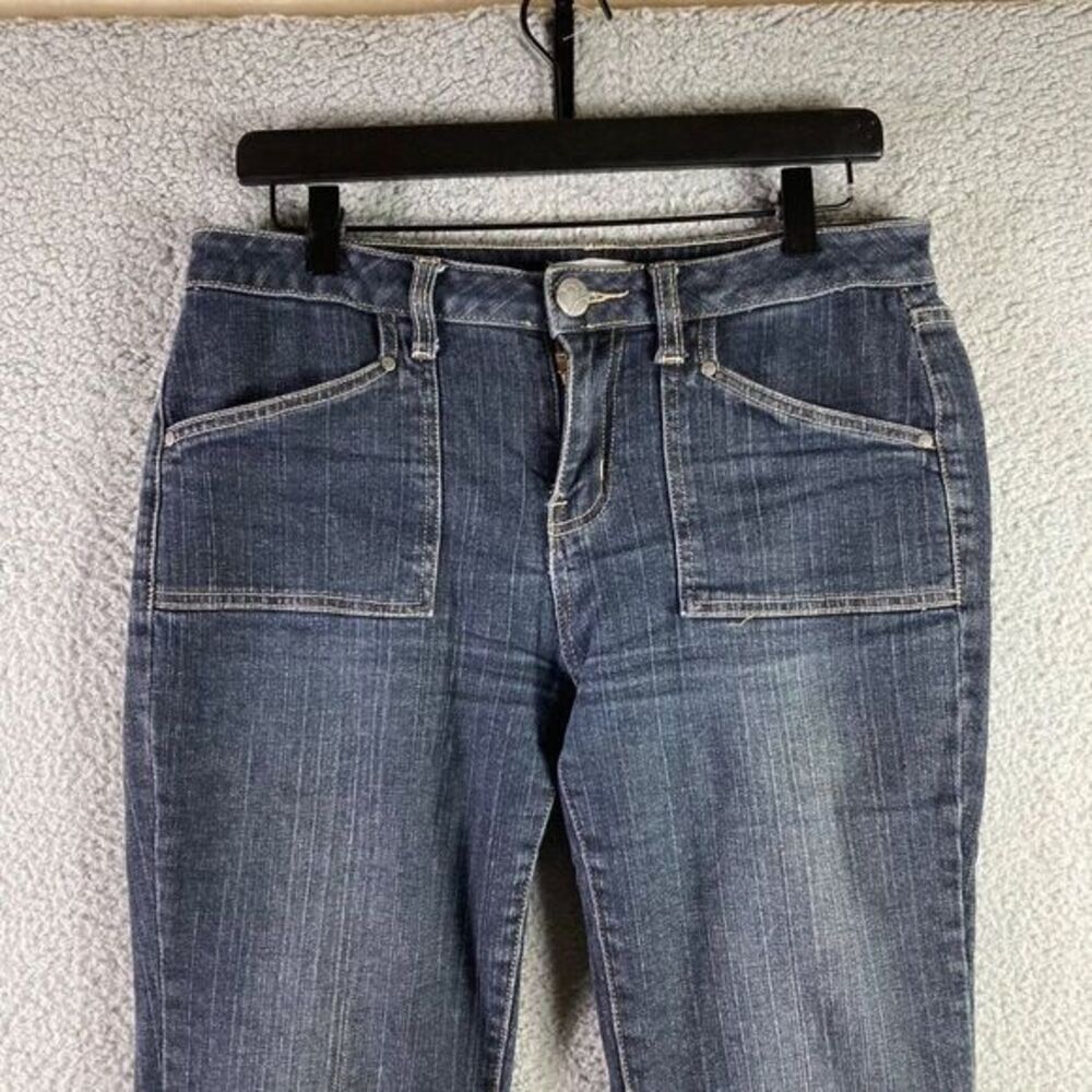 Fashion Bug Jeans Blue Size 5 Denim Bootcut Boot Cut Womens Stretch Mid Rise - Picture 7 of 12